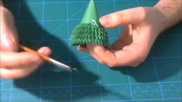 3D Quilling Christmas Tree Tutorial