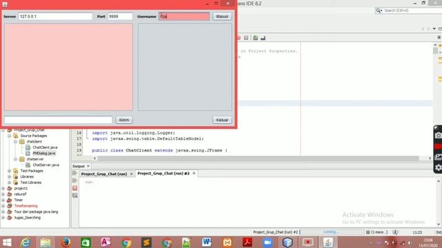 PROJECT FINAL GRUB CHAT JAVA NETBEANS смотреть онлайн