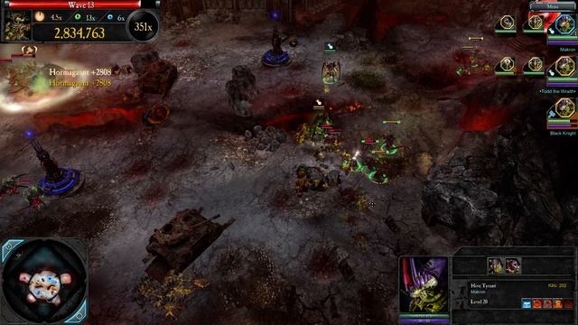 3 Hive Tyrants in action! Score: 18,6M! The Last Stand, Warhammer 40 000: Dawn Of War 2: Retributio смотреть онлайн