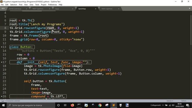 Resize buttons to fit the screen in Tkinter (Python GUI) смотреть онлайн