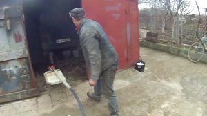 пеногенератор для пенобетона своими руками, или пенобетон и дениска!