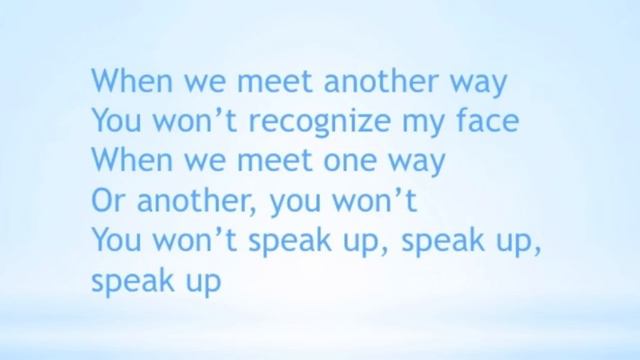 Speak Up by POP ETC with lyrics смотреть онлайн