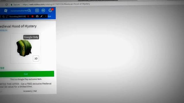 Roblox Free Medieval Hood mystery смотреть онлайн