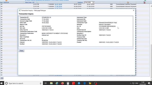 Finacle TDS deducted amount of SCSS account | Interest inquiry of fixed deposit account смотреть онлайн