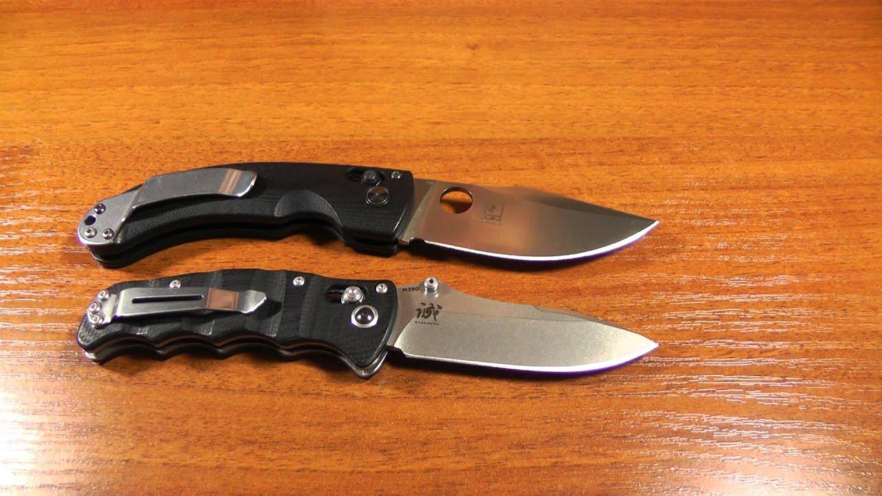 Benchmade 484 Nakamura. Малыш с м390.