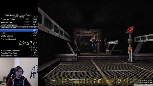 Duke Nukem: Manhattan Project Any% (Hard) Speedrun in 1:22:08 смотреть онлайн