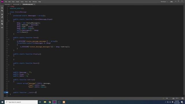 Create Easy Status Messages for Forms - PHP Coding Tutorial смотреть онлайн