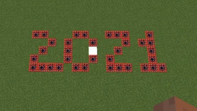 Goodbye 2021 hello 2022 (Minecraft version)#Minecraft смотреть онлайн