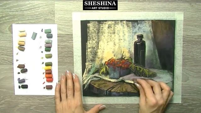 How to draw a still life with Rowan with soft pastels ? STILL LIFE смотреть онлайн