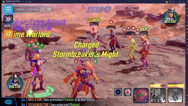 Marvel Strike Force - DD6 Node 8 playthrough - 1st attempt. смотреть онлайн