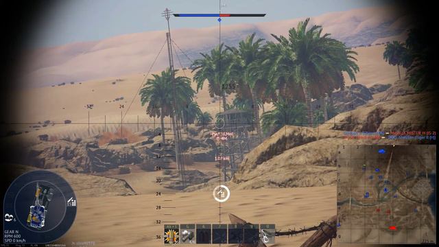 War Thunder; G6; Good gun for long range shooting!; Ground Arcade смотреть онлайн