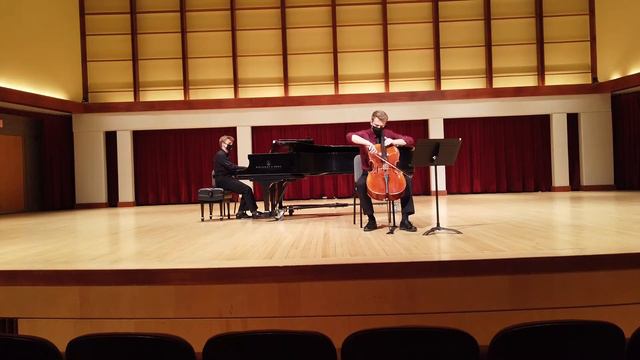 Debussy Cello Sonata in D Minor - I. Prologue смотреть онлайн