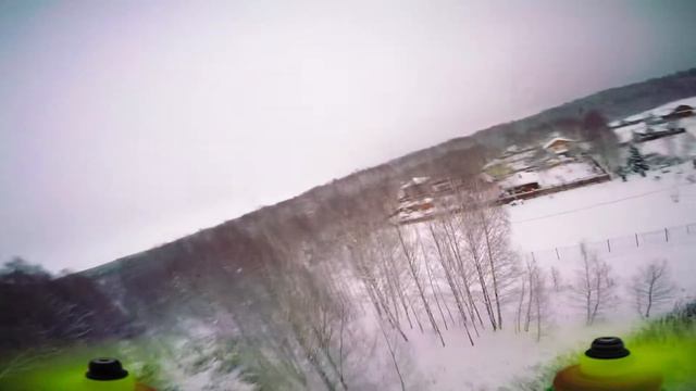 СНТ Искона-2, облет малого поля. FPV DRONE. смотреть онлайн