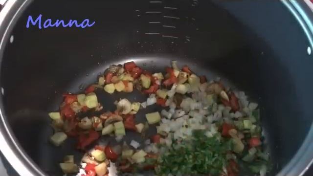 Омлет с овощами в мультиварке Panasonic SR-TMZ550 смотреть онлайн