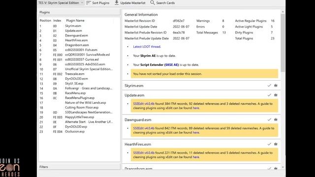 LOOT || Basics || MO2 & Vortex || Load Order Optimisation Tool смотреть онлайн