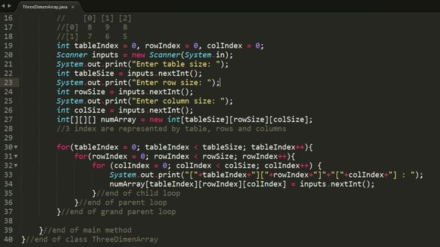 3 Dimensional Arrays | Computer Programming 2 (Java) смотреть онлайн