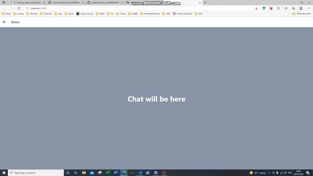 REACT native chat app смотреть онлайн