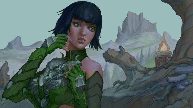 Cute Little Oracle - Video Painting Process смотреть онлайн