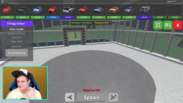 РАЗБИЛ МАШИНУ за 200.000 $ !!! Roblox смотреть онлайн