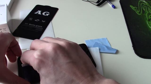 AG Matte Full Glue 5D Tempered Glass - матовые рамочные стекла на примере Xiaomi Redmi Note 5 смотреть онлайн