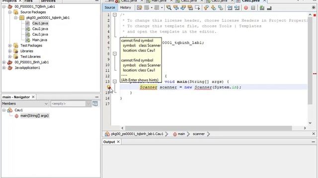 Hướng dẫn làm bài Lab 1 - Lập trình Java 1 смотреть онлайн