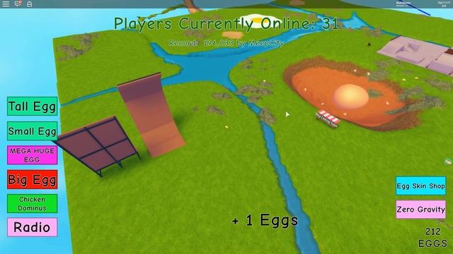 Я ЯЙЦО ! РЕКОРД СИМУЛЯТОР ЯЙЦА! ROBLOX SIMULATOR смотреть онлайн