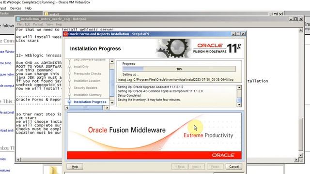 Part4 Oracle Forms Reports 11g Installation for Oracle 11g Database Forms Reports смотреть онлайн