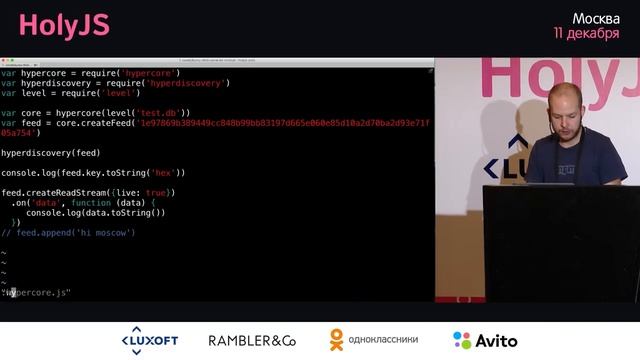 Sharing files and data with friends using a P2P shared folder ... — Mathias Buus Madsen смотреть онлайн