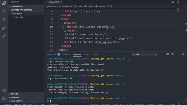 3 - Git and GitHub смотреть онлайн