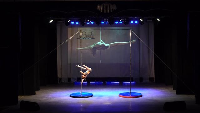 Титовская Арина pole sport дети 11 12 лет аматоры Pole Universe 2021 winter смотреть онлайн