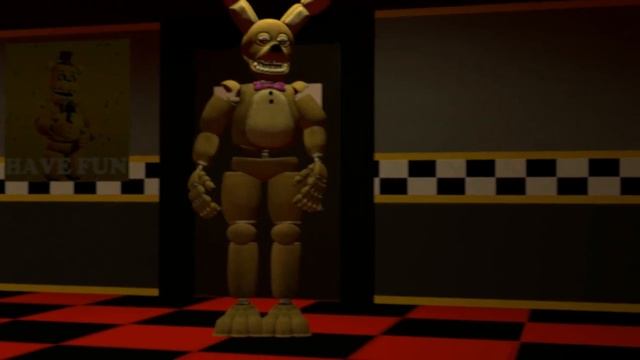 [fnaf sfm] springbonnie model test смотреть онлайн