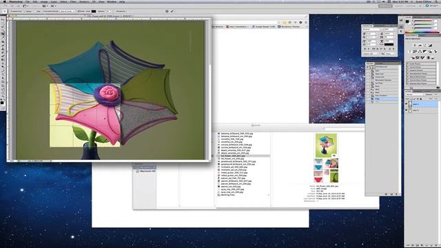 Creating thumbnails using JPG photos in Photoshop CS5 смотреть онлайн