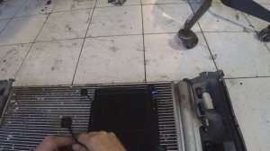 Установка доп. радиатора АКПП Volvo XC70