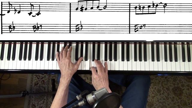 BLUE MONK Arranging ideas, Blues scale fingering 🎹 Jazz Piano College Tutorial ❤ смотреть онлайн