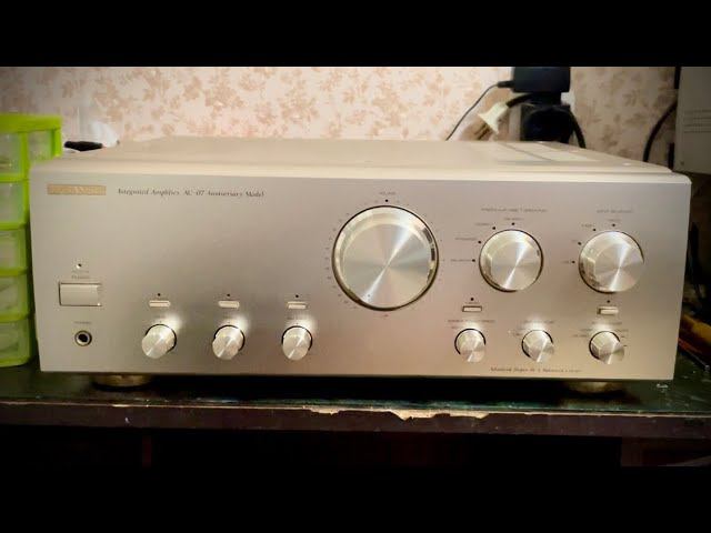 Sansui au-07 anniversary (профилактика часть 1) смотреть онлайн