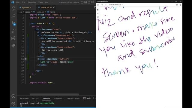 Learn to Build a Trivia Challenge React App with CSS: Tutorial смотреть онлайн