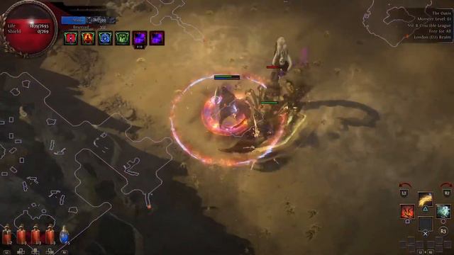 Path of Exile: Crucible / PlayStation 5 / Righteous Fire смотреть онлайн