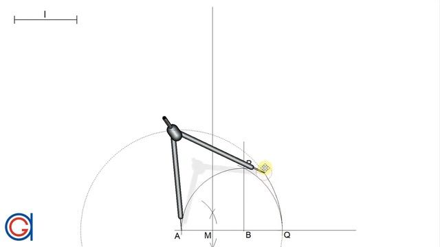 How to draw a regular Decagon knowing the length of its side смотреть онлайн