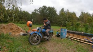 Четыре руки, "Вихрь", "Урал" и дело в шляпе! Жизнь в деревне