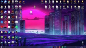 как сделать иконки по центру в windows 10