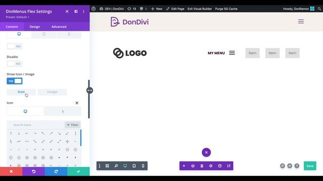 Adding Text MENU next to the Hamburger Icon - DiviMenus Flex смотреть онлайн