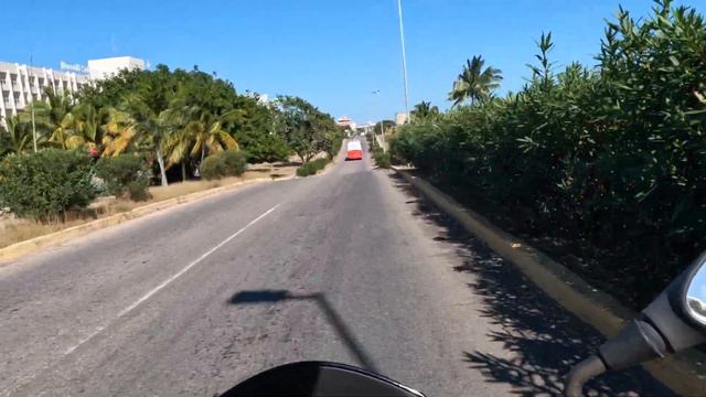 Scooter Trip 1:10h Across Varadero🇨🇺 Cuba, Enjoy The Crying Sound Of Engine And Nice Cuban Landscap