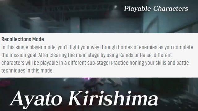 Tokyo Ghoul Re: Call To Exist - ALL GAME MODES смотреть онлайн