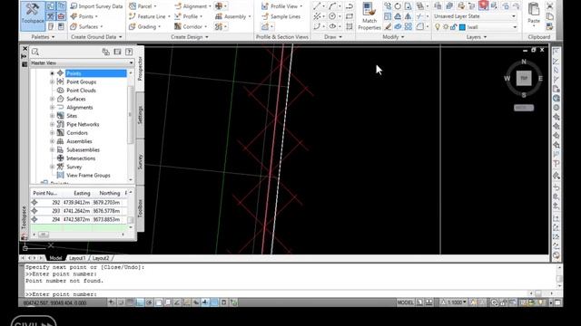 Get surface elevations for noise wall piles in Autodesk Civil 3D 2011 смотреть онлайн
