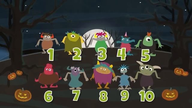 Halloween Song for Kids | Halloween Creatures | The Singing Walrus смотреть онлайн