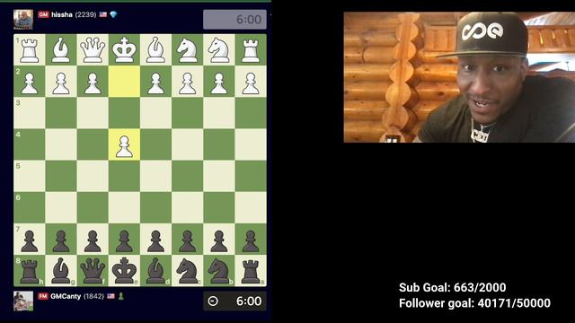 Chess18 Round 4 Canty vs GM Larry Kaufman смотреть онлайн