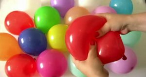 Воздушные шарики.Лопаем шарики.