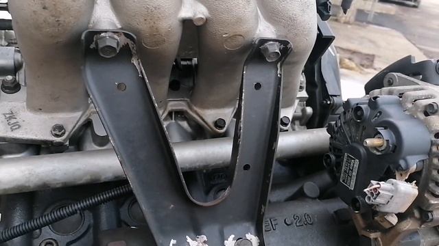 Hyundai Sonata 2.0 замена двигателя.