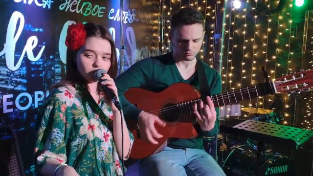 Billie Eilish - BAD GUY/ acoustics (katty & misha cover) смотреть онлайн