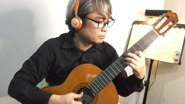 Heitor Villa-Lobos' Etude No. 1 in E minor daily guitar warm up смотреть онлайн
